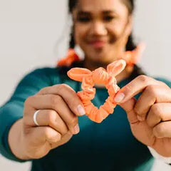 Mini athletic scrunchie