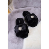 Anya Embellished Toe Post Slippers