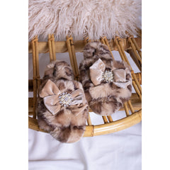 Anya Embellished Toe Post Slippers