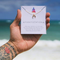 "Manifestation" Affirmation Necklace