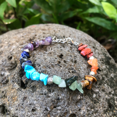 Chakra Gemstone Bracelet for Balance & Alignment