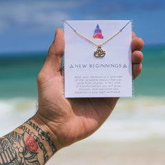 "New Beginnings" Affirmation Necklace